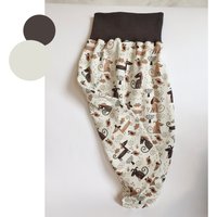 Softer Baumwoll Jersey Basic Strampelsack in Ökotex Mt Supersüßen Schaf Print, Von Schnattata von Schnattata