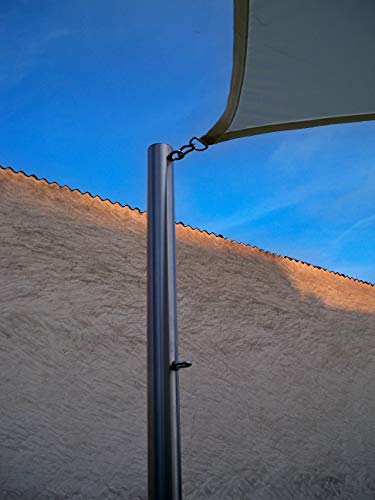 Sonnensegelmast Edelstahl 4830/2-2 Hülse 50cm 80° Sonnensegelmast Edelstahl 4830/2-2 Hülse 50cm 80° von SchneckMetall