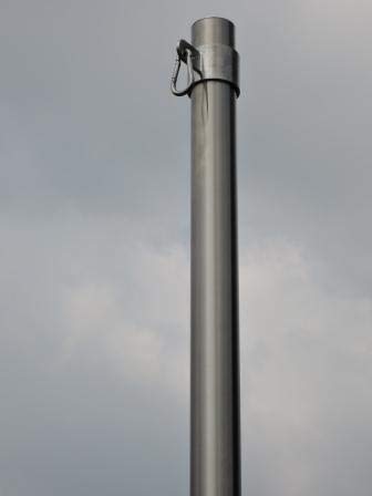 Sonnensegelmast Edelstahl 6030/3H von SchneckMetall