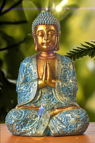 Schneemann-Versand Riesen Thai Buddha Budda 44 cm Mint wunderschöne Figur Statue Feng Shui sitzend von Schneemann-Versand