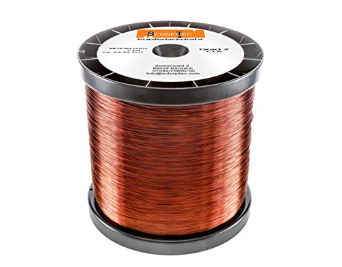 Kupferlackdraht W210 Ø 0,20 mm 7 kg, ca. 23km - CU Lackdraht Grad 2 CUL Kupferdraht Gewicht 7 Kilogramm Durchmesser 0,20 Millimeter Wickeldraht Kupfer Draht nach IEC 60317-13 Kupferlackdraht W210 Ø 0,20 mm 7 kg, ca. 23km - CU Lackdraht Grad 2 CUL Kupferdraht Gewicht 7 Kilogramm Durchmesser 0,20 Millimeter Wickeldraht Kupfer Draht nach IEC 60317-13 von SchneiTec