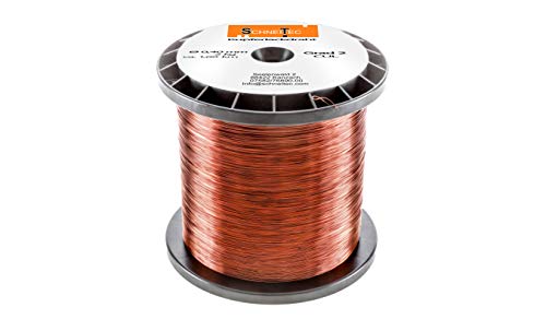 Kupferlackdraht W210 Ø 0,40 mm 2 kg CU Lackdraht Grad 2 CUL Kupferdraht Gewicht 2 Kilogramm Durchmesser 0,40 Millimeter Wickeldraht Kupfer Draht nach IEC 60317-13 von SchneiTec