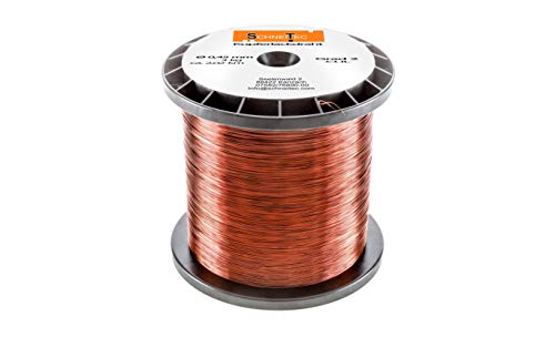 Kupferlackdraht W210 Ø 0,45 mm 3 kg, ca. 2010m - CU Lackdraht Grad 2 CUL Kupferdraht Gewicht 3 Kilogramm Durchmesser 0,45 Millimeter Wickeldraht Kupfer Draht nach IEC 60317-13 Kupferlackdraht W210 Ø 0,45 mm 3 kg, ca. 2010m - CU Lackdraht Grad 2 CUL Kupferdraht Gewicht 3 Kilogramm Durchmesser 0,45 Millimeter Wickeldraht Kupfer Draht nach IEC 60317-13 von SchneiTec
