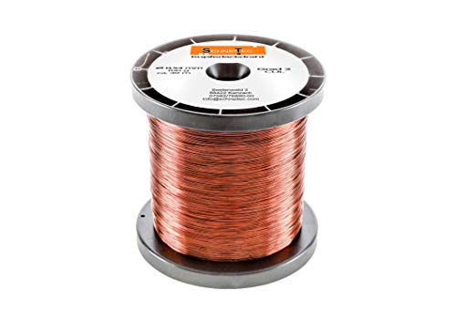 Kupferlackdraht W210 Ø 0,53 mm 100 g, ca. 49m - CU Lackdraht Grad 2 CUL Kupferdraht Gewicht 100 Gramm Durchmesser 0,53 Millimeter Wickeldraht Kupfer Draht nach IEC 60317-13 Kupferlackdraht W210 Ø 0,53 mm 100 g, ca. 49m - CU Lackdraht Grad 2 CUL Kupferdraht Gewicht 100 Gramm Durchmesser 0,53 Millimeter Wickeldraht Kupfer Draht nach IEC 60317-13 von SchneiTec