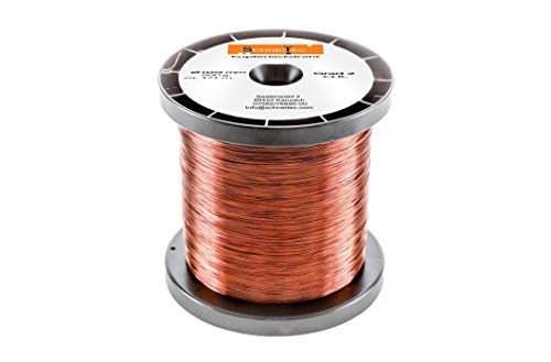 Kupferlackdraht W210 Ø 0,63 mm 500 g, ca. 171m - CU Lackdraht Grad 2 CUL Kupferdraht Gewicht 500 Gramm Durchmesser 0,63 Millimeter Wickeldraht Kupfer Draht nach IEC 60317-13 von SchneiTec