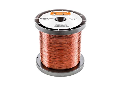 Kupferlackdraht W210 Ø 0,67 mm 200 g, ca. 61m - CU Lackdraht Grad 2 CUL Kupferdraht Gewicht 200 Gramm Durchmesser 0,67 Millimeter Wickeldraht Kupfer Draht nach IEC 60317-13 von SchneiTec