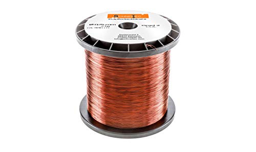 Kupferlackdraht W210 Ø 0,75 mm 2 kg, ca. 485m - CU Lackdraht Grad 2 CUL Kupferdraht Gewicht 2 Kilogramm Durchmesser 0,75 Millimeter Wickeldraht Kupfer Draht nach IEC 60317-13 Kupferlackdraht W210 Ø 0,75 mm 2 kg, ca. 485m - CU Lackdraht Grad 2 CUL Kupferdraht Gewicht 2 Kilogramm Durchmesser 0,75 Millimeter Wickeldraht Kupfer Draht nach IEC 60317-13 von SchneiTec