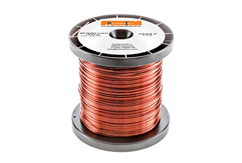 Kupferlackdraht W210 Ø 0,90 mm 200 g, ca. 34m - CU Lackdraht Grad 2 CUL Kupferdraht Gewicht 200 Gramm Durchmesser 0,90 Millimeter Wickeldraht Kupfer Draht nach IEC 60317-13 von SchneiTec
