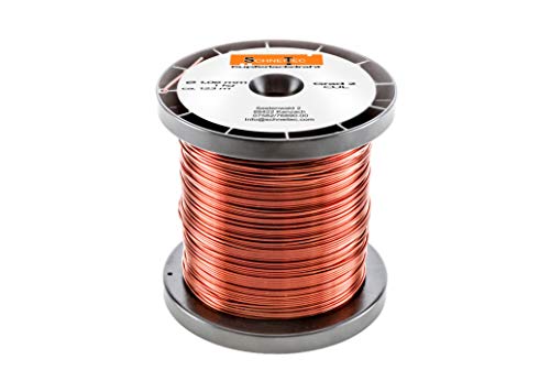 Kupferlackdraht W210 Ø 1,06 mm 1 kg, ca. 120m - CU Lackdraht Grad 2 CUL Kupferdraht Gewicht 1 Kilogramm Durchmesser 1,06 Millimeter Wickeldraht Kupfer Draht nach IEC 60317-13 Kupferlackdraht W210 Ø 1,06 mm 1 kg, ca. 120m - CU Lackdraht Grad 2 CUL Kupferdraht Gewicht 1 Kilogramm Durchmesser 1,06 Millimeter Wickeldraht Kupfer Draht nach IEC 60317-13 von SchneiTec