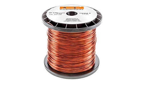 Kupferlackdraht W210 Ø 1,60 mm 2 kg, ca. 110m - CU Lackdraht Grad 2 CUL Kupferdraht Gewicht 2 Kilogramm Durchmesser 1,60 Millimeter Wickeldraht Kupfer Draht nach IEC 60317-13 Kupferlackdraht W210 Ø 1,60 mm 2 kg, ca. 110m - CU Lackdraht Grad 2 CUL Kupferdraht Gewicht 2 Kilogramm Durchmesser 1,60 Millimeter Wickeldraht Kupfer Draht nach IEC 60317-13 von SchneiTec