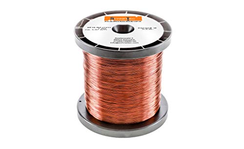 Kupferlackdraht W210 Ø 0,30 mm 1 kg, ca. 1470m - CU Lackdraht Grad 2 CUL Kupferdraht Gewicht 1 Kilogramm Durchmesser 0,30 Millimeter Wickeldraht Kupfer Draht nach IEC 60317-13 Kupferlackdraht W210 Ø 0,30 mm 1 kg, ca. 1470m - CU Lackdraht Grad 2 CUL Kupferdraht Gewicht 1 Kilogramm Durchmesser 0,30 Millimeter Wickeldraht Kupfer Draht nach IEC 60317-13 von SchneiTec