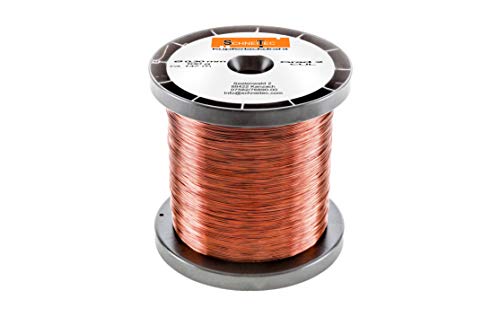 Kupferlackdraht W210 Ø 0,30 mm 100 g, ca. 147m - CU Lackdraht Grad 2 CUL Kupferdraht Gewicht 100 Gramm Durchmesser 0,30 Millimeter Wickeldraht Kupfer Draht nach IEC 60317-13 von SchneiTec