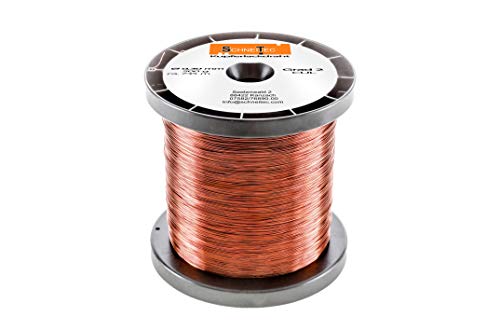 Kupferlackdraht W210 Ø 0,30 mm 500 g, ca. 735m - CU Lackdraht Grad 2 CUL Kupferdraht Gewicht 500 Gramm Durchmesser 0,30 Millimeter Wickeldraht Kupfer Draht nach IEC 60317-13 von SchneiTec