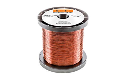 Kupferlackdraht W210 Ø 0,40 mm 200 g, ca. 169m - CU Lackdraht Grad 2 CUL Kupferdraht Gewicht 200 Gramm Durchmesser 0,40 Millimeter Wickeldraht Kupfer Draht nach IEC 60317-13 von SchneiTec