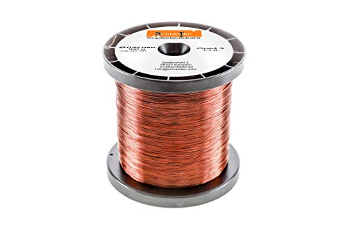 Kupferlackdraht W210 Ø 0,45 mm 100 g, ca. 67m - CU Lackdraht Grad 2 CUL Kupferdraht Gewicht 100 Gramm Durchmesser 0,45 Millimeter Wickeldraht Kupfer Draht nach IEC 60317-13 Kupferlackdraht W210 Ø 0,45 mm 100 g, ca. 67m - CU Lackdraht Grad 2 CUL Kupferdraht Gewicht 100 Gramm Durchmesser 0,45 Millimeter Wickeldraht Kupfer Draht nach IEC 60317-13 von SchneiTec