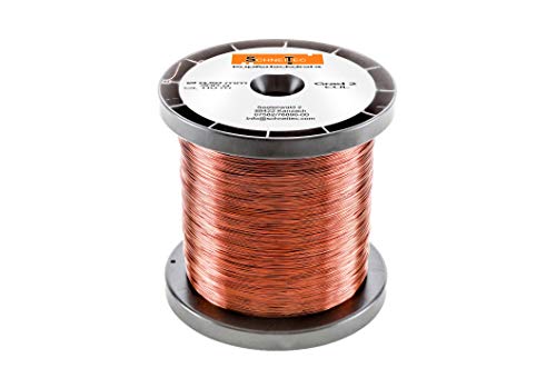 Kupferlackdraht W210 Ø 0,50 mm 200 g, ca. 105m - CU Lackdraht Grad 2 CUL Kupferdraht Gewicht 200 Gramm Durchmesser 0,50 Millimeter Wickeldraht Kupfer Draht nach IEC 60317-13 von SchneiTec