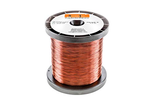 Kupferlackdraht W210 Ø 0,60 mm 1 kg, ca. 390m - CU Lackdraht Grad 2 CUL Kupferdraht Gewicht 1 Kilogramm Durchmesser 0,60 Millimeter Wickeldraht Kupfer Draht nach IEC 60317-13 Kupferlackdraht W210 Ø 0,60 mm 1 kg, ca. 390m - CU Lackdraht Grad 2 CUL Kupferdraht Gewicht 1 Kilogramm Durchmesser 0,60 Millimeter Wickeldraht Kupfer Draht nach IEC 60317-13 von SchneiTec