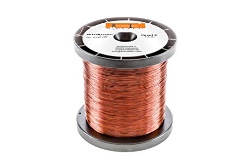 Kupferlackdraht W210 Ø 0,80 mm 1 kg, ca. 215m - CU Lackdraht Grad 2 CUL Kupferdraht Gewicht 1 Kilogramm Durchmesser 0,80 Millimeter Wickeldraht Kupfer Draht nach IEC 60317-13 Kupferlackdraht W210 Ø 0,80 mm 1 kg, ca. 215m - CU Lackdraht Grad 2 CUL Kupferdraht Gewicht 1 Kilogramm Durchmesser 0,80 Millimeter Wickeldraht Kupfer Draht nach IEC 60317-13 von SchneiTec