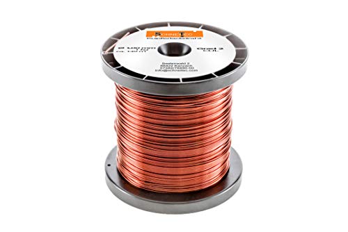 Kupferlackdraht W210 Ø 1,00 mm 1 kg, ca. 135m - CU Lackdraht Grad 2 CUL Kupferdraht Gewicht 1 Kilogramm Durchmesser 1,00 Millimeter Wickeldraht Kupfer Draht nach IEC 60317-13 Kupferlackdraht W210 Ø 1,00 mm 1 kg, ca. 135m - CU Lackdraht Grad 2 CUL Kupferdraht Gewicht 1 Kilogramm Durchmesser 1,00 Millimeter Wickeldraht Kupfer Draht nach IEC 60317-13 von SchneiTec