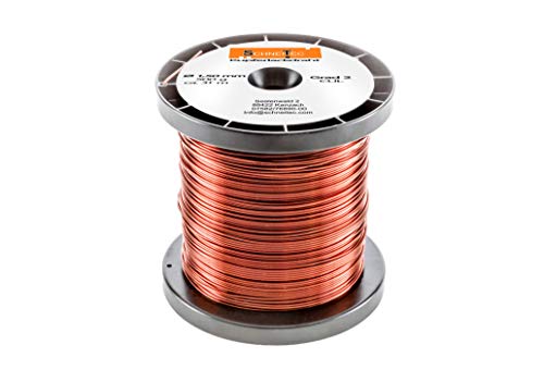 Kupferlackdraht W210 Ø 1,50 mm 500 g, ca. 31m - CU Lackdraht Grad 2 CUL Kupferdraht Gewicht 500 Gramm Durchmesser 1,50 Millimeter Wickeldraht Kupfer Draht nach IEC 60317-13 von SchneiTec