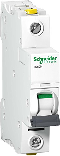 Schneider A9F03104 Leitungsschutzschalter iC60N, 1P, 4A, B Charakteristik, White von Schneider Druckluft