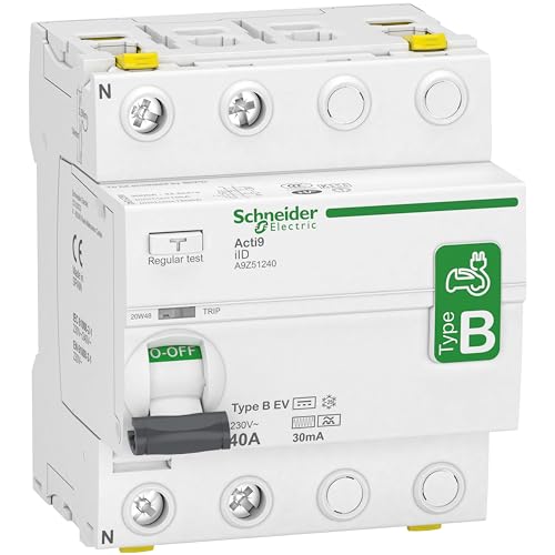 Acti9 Iid 2P 40A 30mA B EV Acti9 Iid 2P 40A 30mA B EV von Schneider Electric