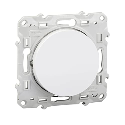 Drucktaster, beleuchtet No 10 A – weiß – Befestigung durch schrauben – Schneider Odace Drucktaster, beleuchtet No 10 A – weiß – Befestigung durch schrauben – Schneider Odace von Schneider electric