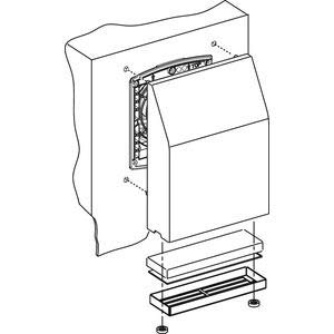 Filtro Capo IP55 o CEM 291x291mm von Schneider Electric