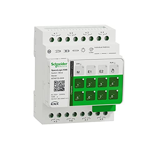 KNX Master Schalter/Jalousie, 8-fach SCHNEIDER MTN6705-0008 von Schneider Electric