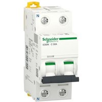 Schneider Electric - Leitungsschutzschalter IC60N 1P+N 50A Kurve c von Schneider Electric