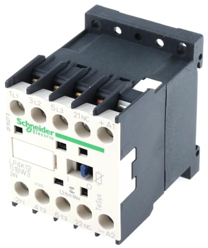 Schneider Electric TeSys K LP4K Leistungsschütz / 24 V dc Spule, 3 -polig 3 Schließer, 690 V ac / 12 A von Schneider Electric