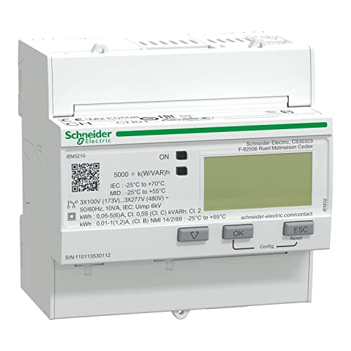 Medidor iEM3210 5A Indirecta Clase 0,5S Medidor iEM3210 5A Indirecta Clase 0,5S von Schneider