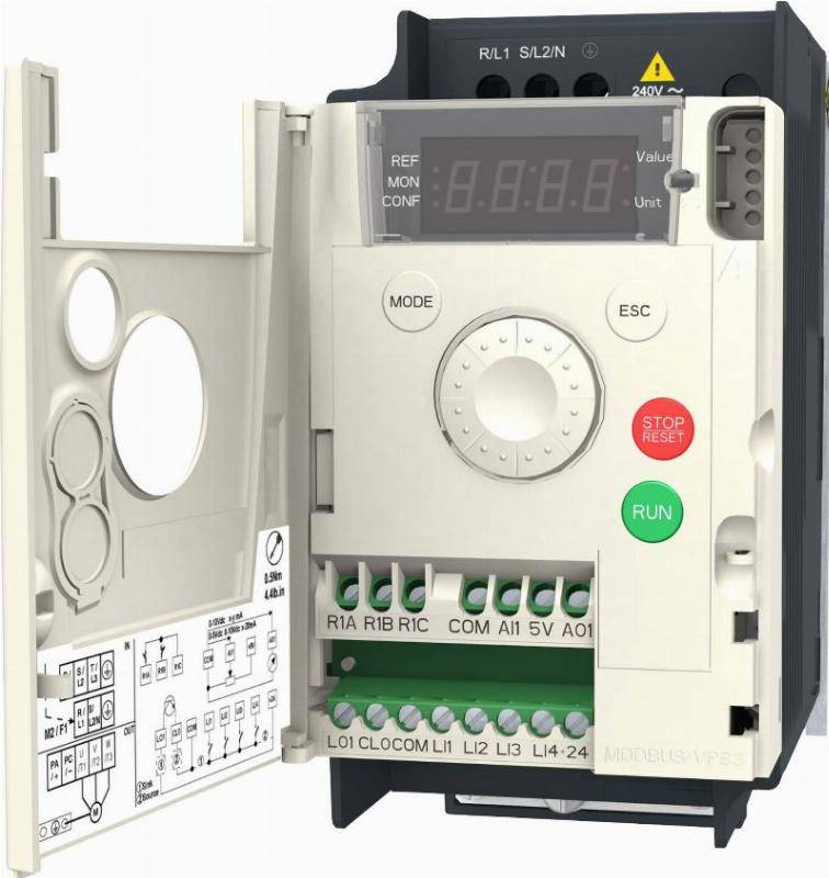 Schneider Electric ATV12HU22M3 Frequenzumrichter Umrichter Kühlkörper von Schneider Electric
