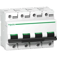 Leistungsschalter 4P 80A 10KA c 6 module A9N18372 von Schneider Electric