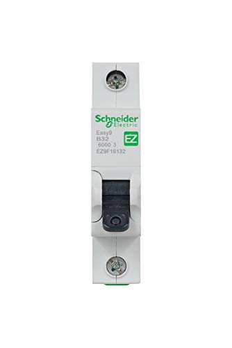 Schneider Electric Easy9 EZ9F16132 MCB-Leitungsschutzschalter, 1-polig, Typ B, 6 kA, 32 A, 230 V von Schneider Electric