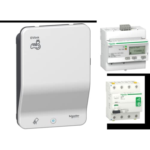 Schneider Electric - Evlink Wallbox smart - T2S Kit mit RFID-Lesegerät - MID und RCD Typ B - EVKB14RBM3 Schneider Electric - Evlink Wallbox smart - T2S Kit mit RFID-Lesegerät - MID und RCD Typ B - EVKB14RBM3 von Schneider Electric