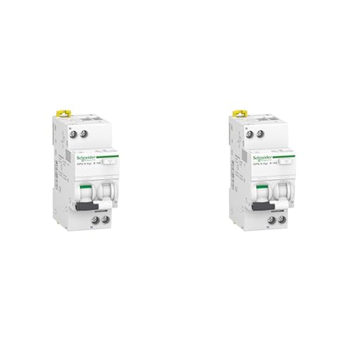 Schneider Electric FI LS IDPN N 1P+N 16A B 30MA TYP A, A9D56616 (Packung mit 2) von Schneider Electric