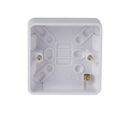 Schneider Electric GGBL9125 Lisse Unterputzdose, 1-fach, 25 mm, Weiß, 10 Stück von Schneider Electric