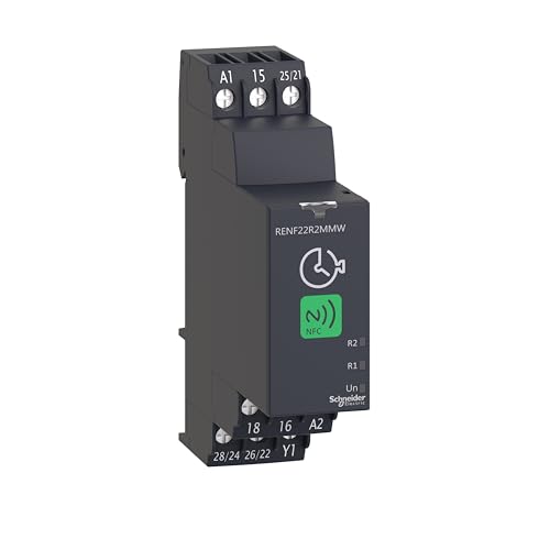 Schneider Electric Harmony Time Multifunktions-Zeitrelais, NFC-Einstellung, 0,1 s-999 h, 24-240VAC/DC, 2 W, Artikelnummer RENF22R2MMW Schneider Electric Harmony Time Multifunktions-Zeitrelais, NFC-Einstellung, 0,1 s-999 h, 24-240VAC/DC, 2 W, Artikelnummer RENF22R2MMW von Schneider Electric