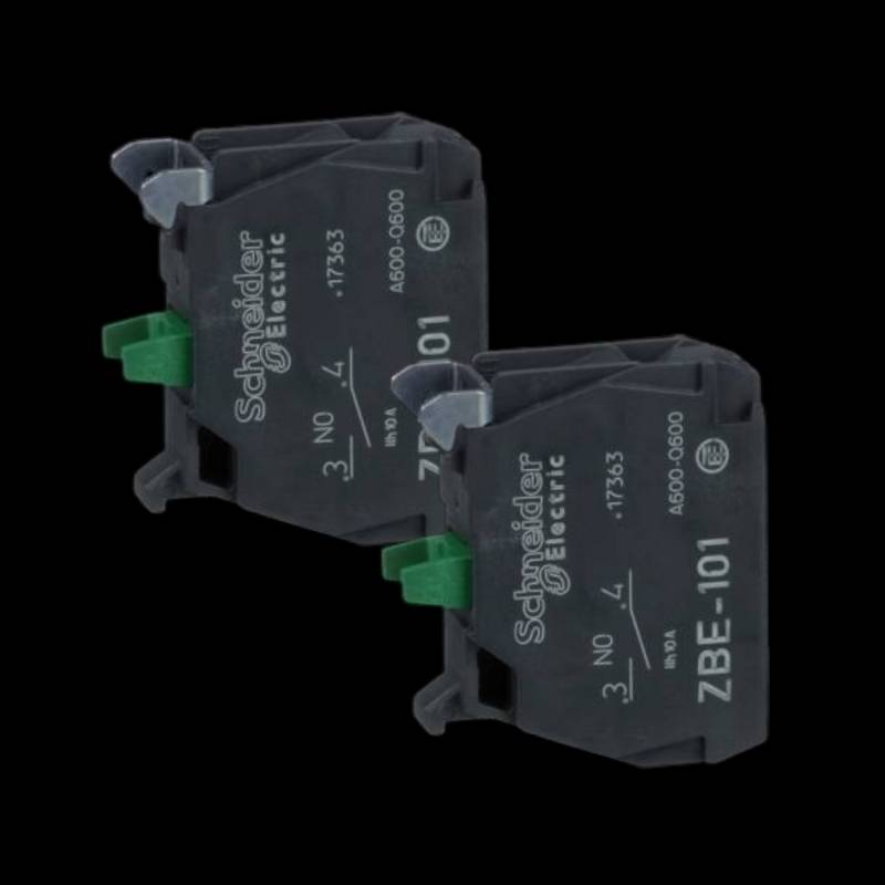 Schneider Electric Hilfsschalterblock Zbe 22 Schalter Zubehör Metall Kunststoff B-Ware von Schneider Electric