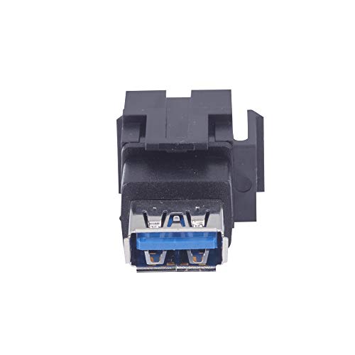 Schneider Electric INS90011 Mita USB-Stecker, 3,0 A, Schwarz von Schneider Electric