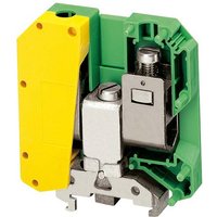 Schneider Electric Linergy Erdungsklemme, 50mm2, 150A, eine Ebene, 1x1, Schraube, grün-gelb NSYTRV5 von Schneider Electric