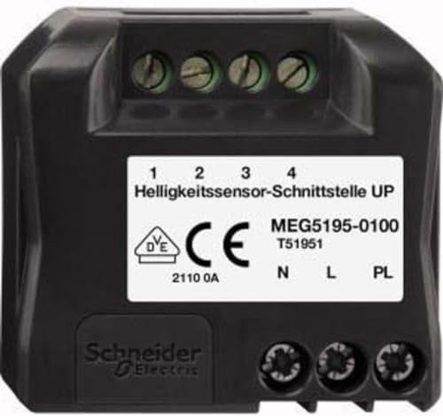 Schneider Electric Merten MEG5195-0100 Merten Helligkeitssensor-Schnittstelle Unterputz, Made in Germany von Schneider Electric