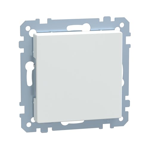 Schneider Electric Merten Blindabdeckung, System M, polarweiss glänzend, Artikelnummer 391619 von Schneider Electric