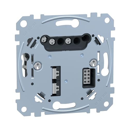 Schneider Electric Merten MEG5171-0000 Universal-Dimmer- Unterputz Dimmschalter für dimmbare LED-Lampen, Glühlampen 7-210 W, Phasenanschnitt oder Phasenabschnitt, Made in Germany, Silber von Schneider Electric