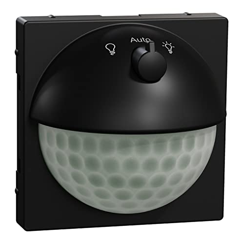 Schneider Electric Merten Argus 180 UP Sensor-Modul mit Schalter, Bewegungsmelder, Innenbereich, System M, schwarz matt, Artikelnummer MEG5711-0403 von Schneider Electric