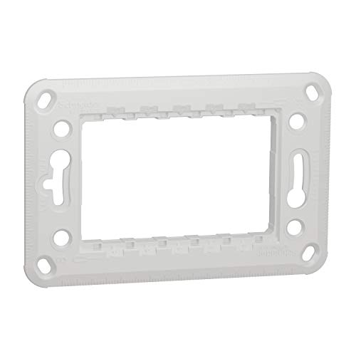 Schneider Electric NU7103P Unica – Halterung 3 Mod – Kunststoff von Schneider Electric