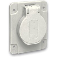 Schneider Electric PKS62G Einbau-Steckdose IP54, IK08 Grau von Grau