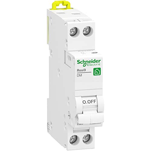 Schneider Electric R9PFC606 Resi9 - Modular-Schutzschalter - 1P+N - 6A - C-Kurve C - Kämmbare Leitungsschutzschalter XP 1P+N 6A C von Schneider Electric