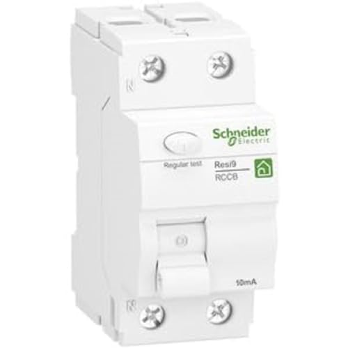 Schneider Electric R9R26225 Fehlerstrom-Schutzschalter Resi9, 2P, 25A, 10mA, Typ A von Schneider Electric